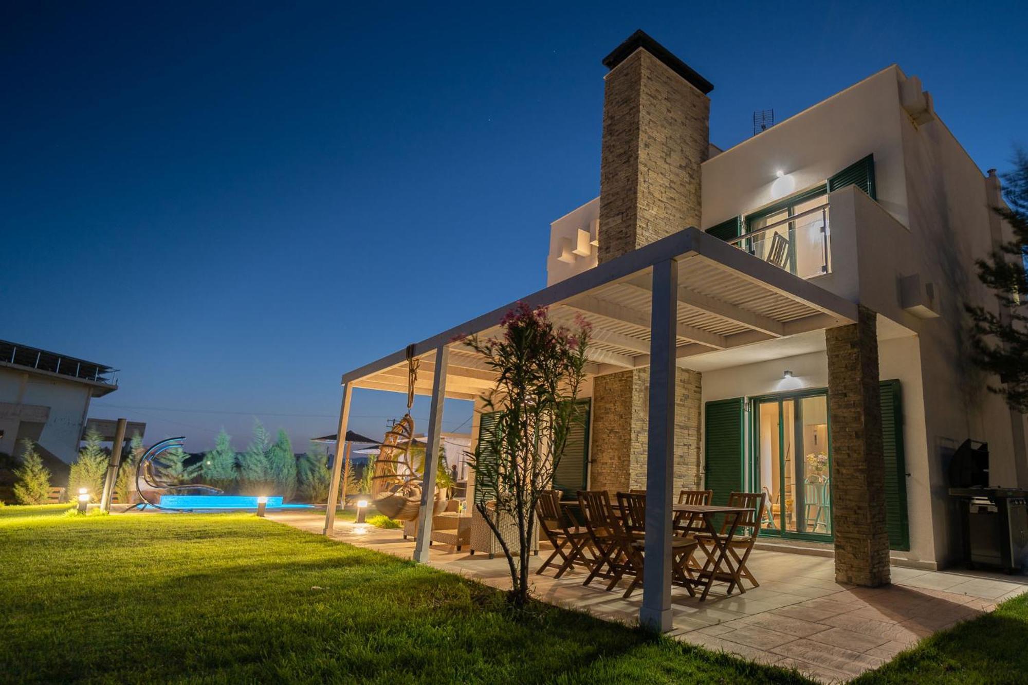 Heliophos Villa Amalthia Kiotari Esterno foto